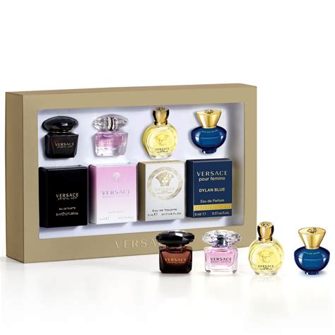 perfumes miniatura versace|Versace perfume mini gift set.